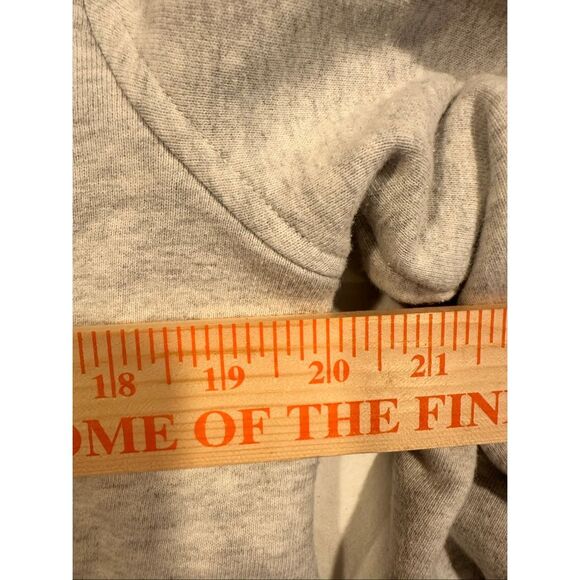 Vineyard Vines Sweater Quarter Zip Gray Mock Neck Quilted Pullover, Size S - Picture 5 of 8